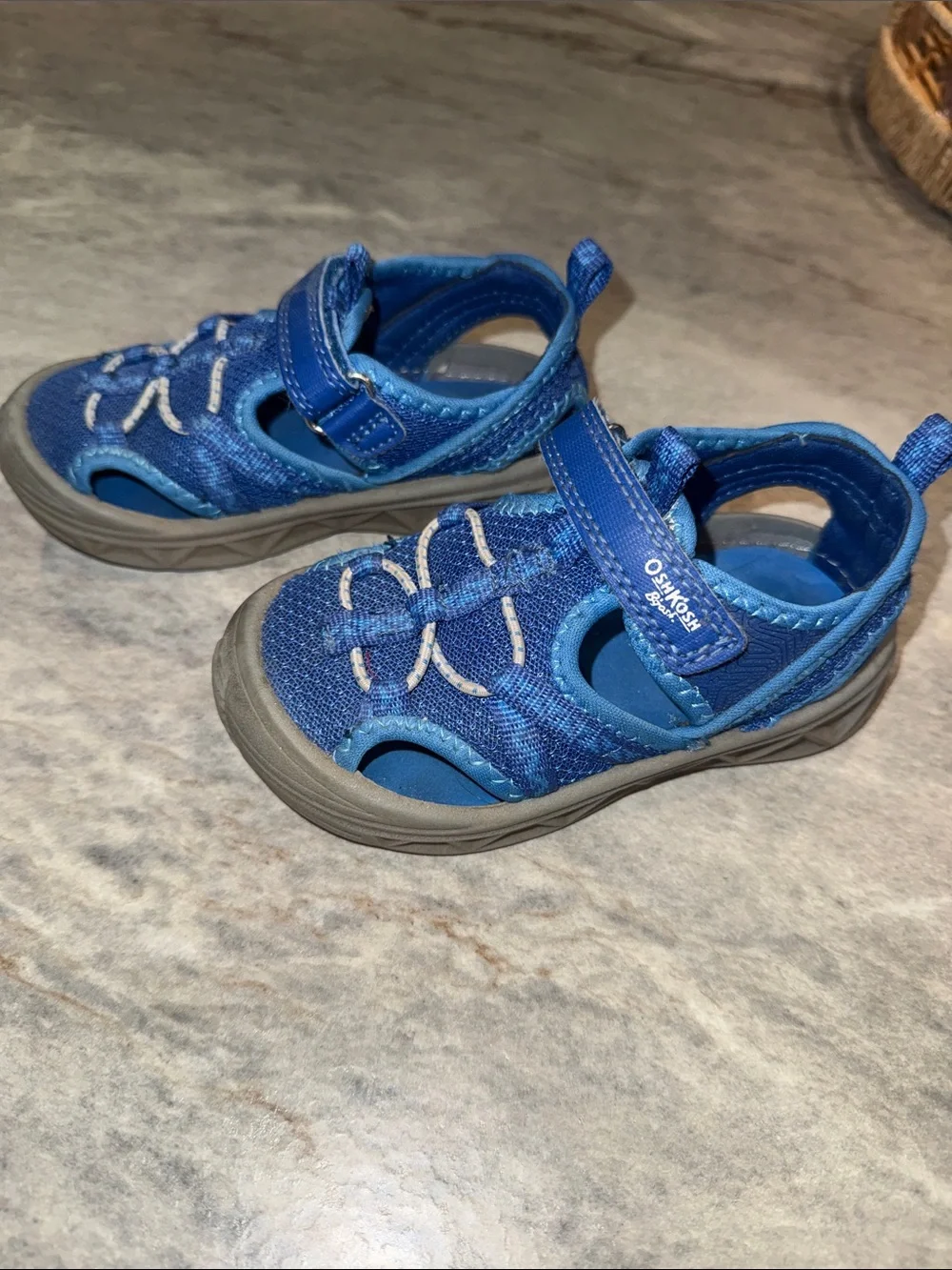 OshKosh B'gosh Blue Breathable Kids Sandals